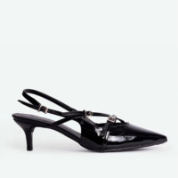 SLINGBACK MALU SUZANA SANTOS - Preto