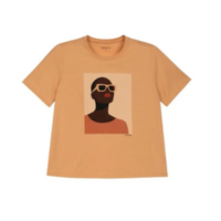 T-Shirt Feminina Mulheres Marialícia Amarelo