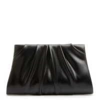 Clutch Preta Drapeada