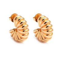 Argola Cassie Dourada