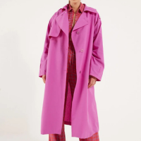 Casaco Trench Coat Oversized