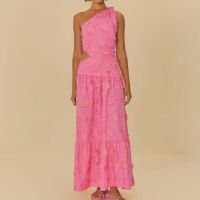 Vestido Ombro Só Textura Artesanal