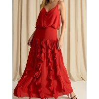 Vestido Lizzie Cereja