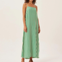 Vestido Reto Gal Raia Verde