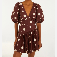 Vestido Estampado Céu De Poá