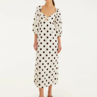 Vestido Cropped Poá