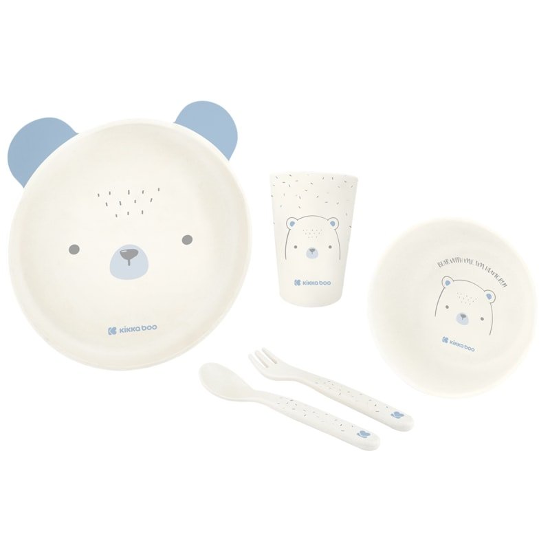 KIT DE REFEIÇÃO BEAR WITH ME BLUE KB