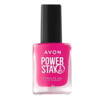 AVON POWER STAY ESMALTE GEL ROSA MAGENTA 9g