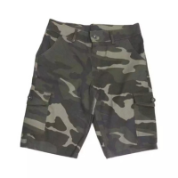 Bermuda Sarja Cargo Camuflada Adulto