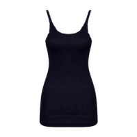 BLUSA CANELADA ALÇA EM RENDA GUIPURE