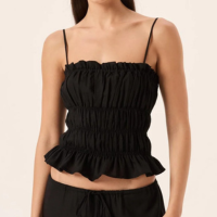 Blusa Drica Porto Preto