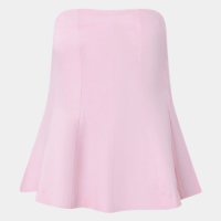Blusa Peplum em Bengaline Tomara que Caia Rosa