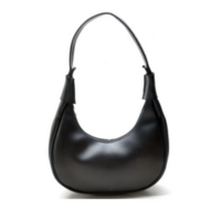 Bolsa Feminina Anna Andrade Meia Lua Bolsa Casual De Ombro Cluth Festa Tend