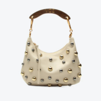 Bolsa Shoulder Moonlight Pequena Bege