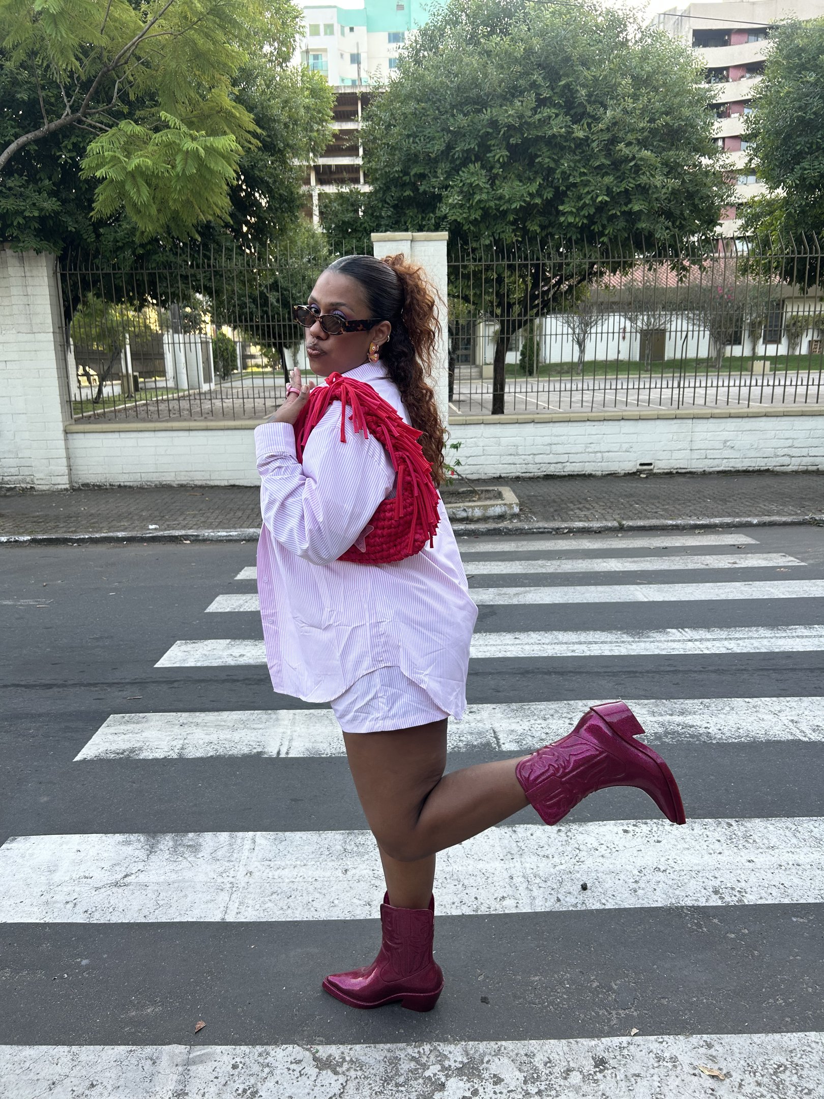 Como usar bolsa de crochê