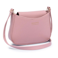 Bolsa Feminina Pequena Tiracolo Dhaffy Rosa
