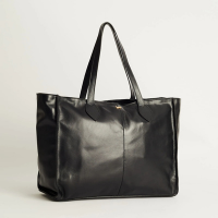 Bolsa Maxi Couro - PRETA