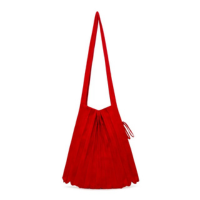 Bolsa Sanfonada em Tricô 46472 Vermelho