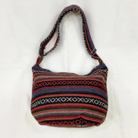 Bolsa TransversalOmbro Sacola Tecido Manta Indiana Peruana Étnica Hippie Vi