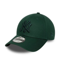 Boné New Era 940CS MLB NY Yankees League Essential - Verde escuro