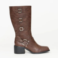 Bota Montaria Cano Longo Fivelas
