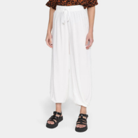 Calça Aladim Lança Perfume Cintura Alta Feminina - Branco