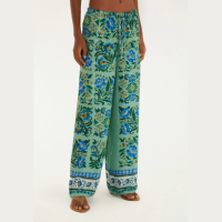 Calça Estampada Azulejo Florido