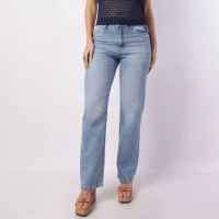 Calça Jeans Feminina Donatta Reta Azul