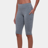Calça Legging Trifil Capri Bolso Feminina - Cinza