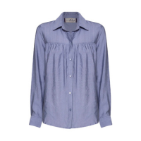 CAMISA FEMININA RECORTE COM FRANZIDO