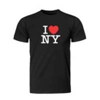 Camiseta Camisa NY New York I Love NY Malha Algodão Premium