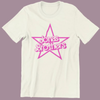 CAMISETA JONAS BROTHERS TOUR 100% ALGODÃO