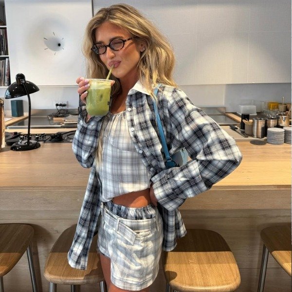 Porque a camisa xadrez é a peça mais estilosa e atemporal de todas