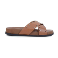 Chinelo Feminino Cravo e Canela Papete Marrom - 1005CC - Marrom