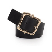 CINTO WJ FIVELA QUADRADA REF 20959 FEMININO - Preto