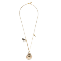 Colar Feminino Maxi Conchas - Dourado