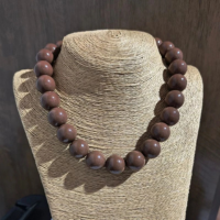 Colar Gargantilha de Bola Esferas 18 mm Lindo Tendência Verão 2025 ou