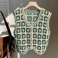 Comfortcana Colete de Tricô Feminino, Moda para Primavera e Outono