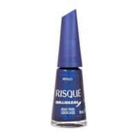Esmalte Azul Risqué & Chilli Beans Asas para Liberdade Metálico - Risque