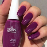 Esmalte Colorama Cremoso Noite Quente 8ml Roxo