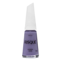 Esmalte Risqué Roxo Cremoso Lavanda Alma 8ml