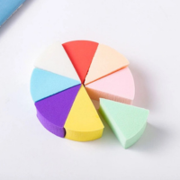 Esponja Para Maquiagem Queijo Queijinho 8 pçs-Enviado aleatoriamente