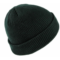 Gorro Touca Lenhador Marinheiro Canelada Adulto Unissex - Preto