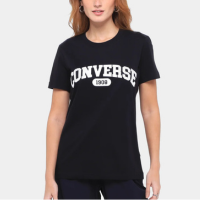 Camiseta Converse Retro Chuck Stan Feminina - Preto