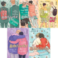 Heartstopper vol. 1,2,3,4,5 kit