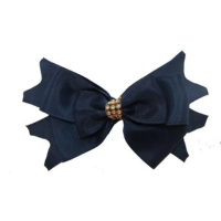 Laço Azul Escuro De Cabelo Adulto Elegante De Luxo-No - Pop!