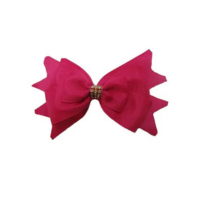 Laço Pink De Cabelo Adulto Elegante De Luxo 2 Unidades-No - Pop!