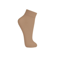 Meia Lupo Soquete Fio 20 Feminina - Bege