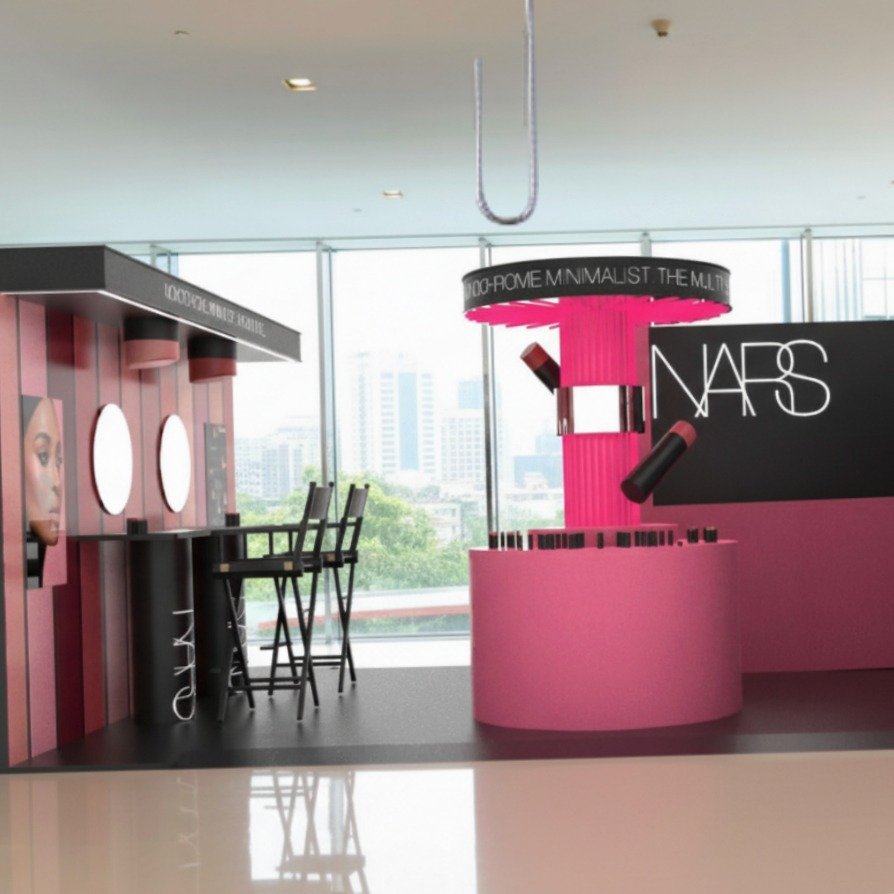 NARS inaugura pop-up dedicada ao The Multiple no Shopping JK Iguatemi