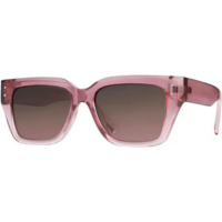 Óculos De Sol Feminino Quadrado Rosa Marrom Polarizado 6160 - Village Heave